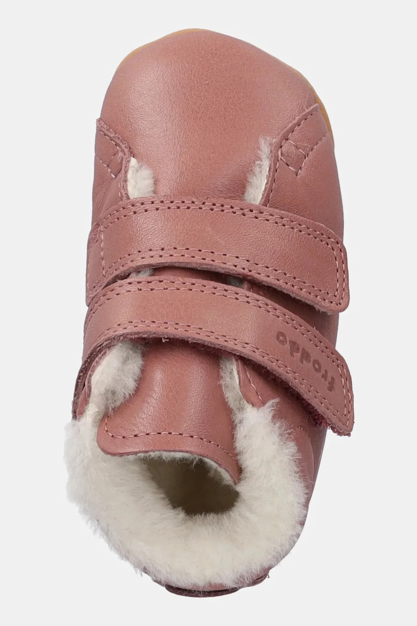 Детские кожаные туфли PREWALKERS FURRY BASIC - фото 4