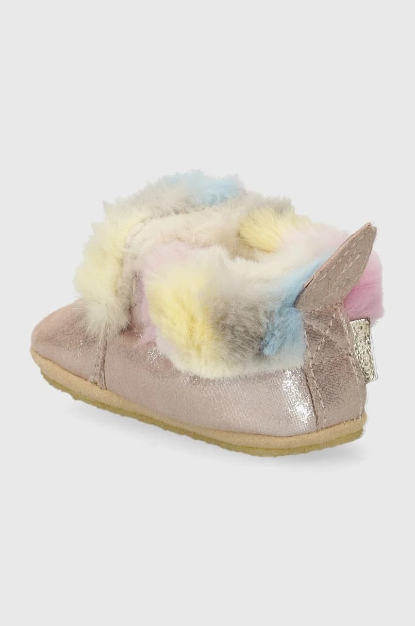 Детские замшевые тапочки - фото 4