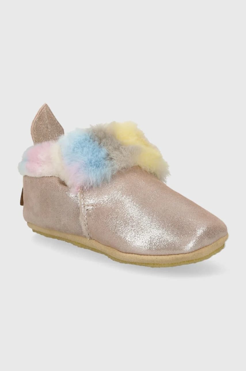 Детские замшевые тапочки - фото 3