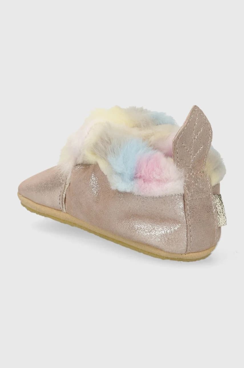 Детские замшевые тапочки - фото 4