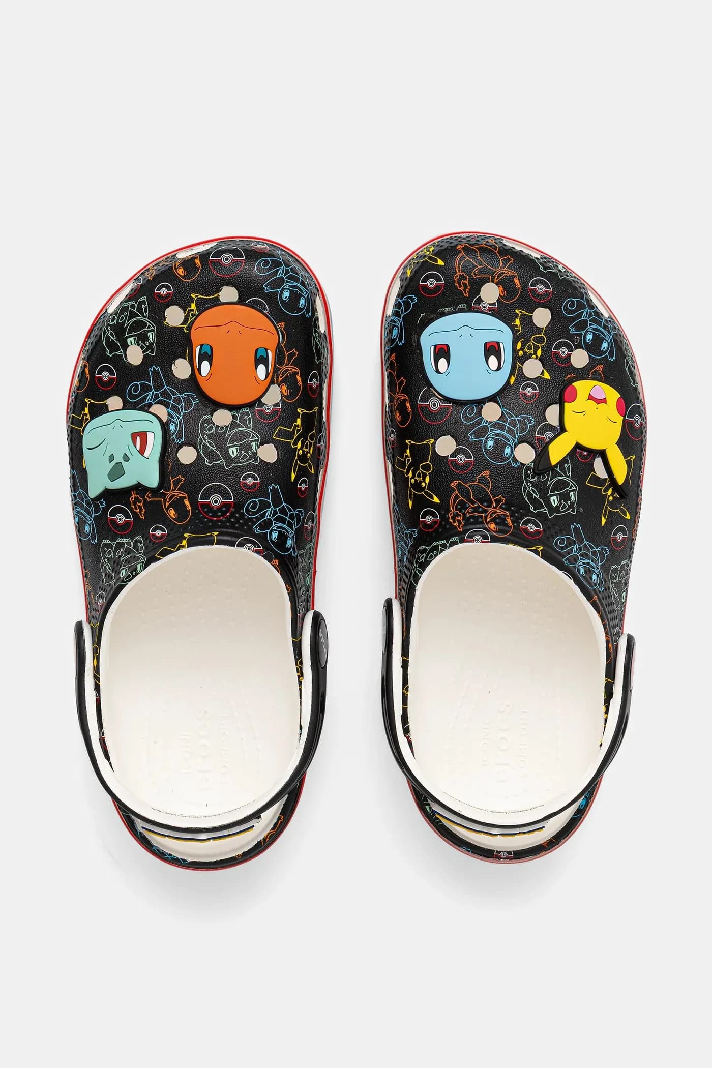 Детские тапочки Crocs CLASSIC POKEMON PRINT CLOG - фото 2