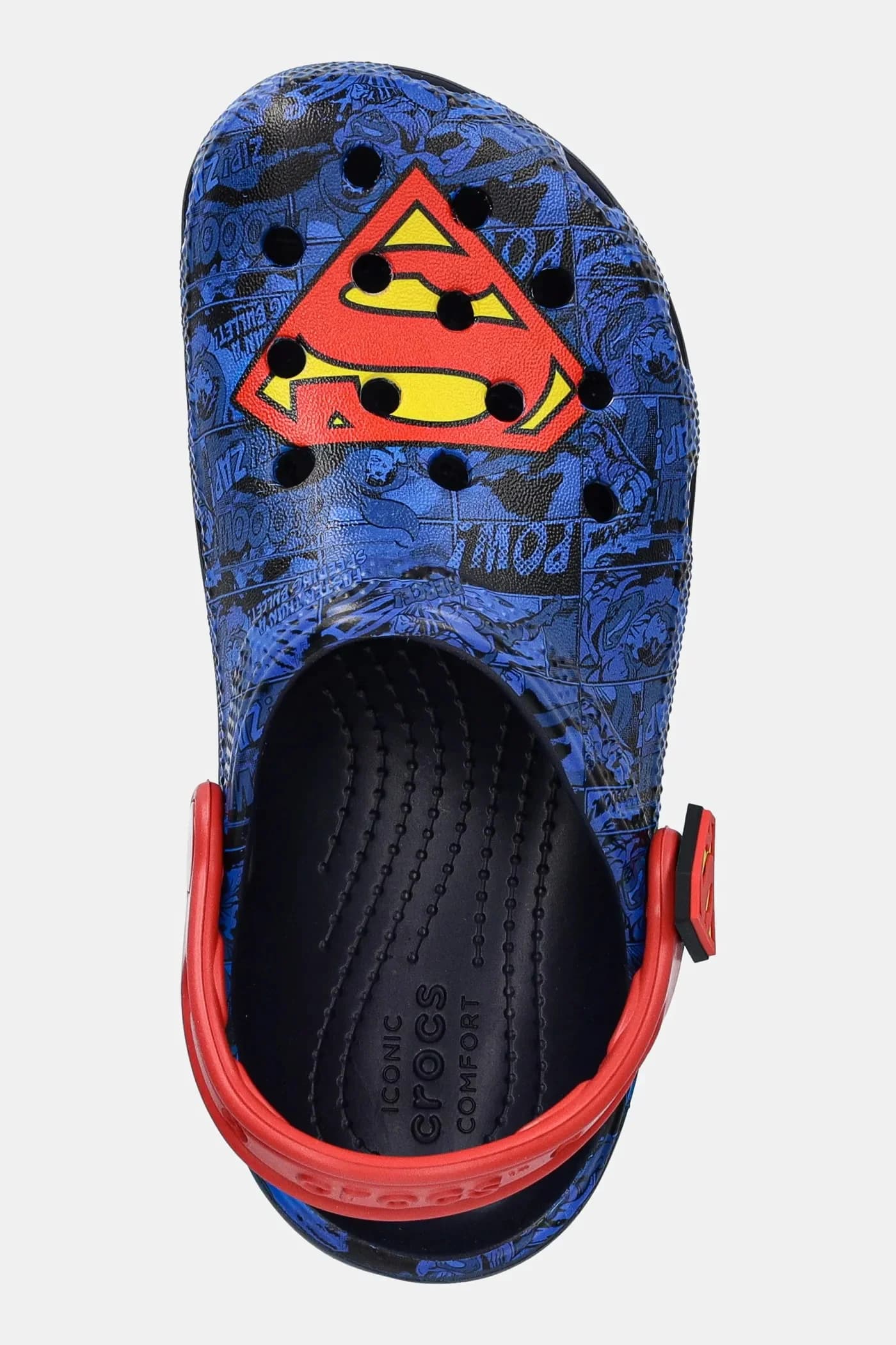Детские тапочки Crocs CLASSIC SUPERMAN CLOG - фото 4