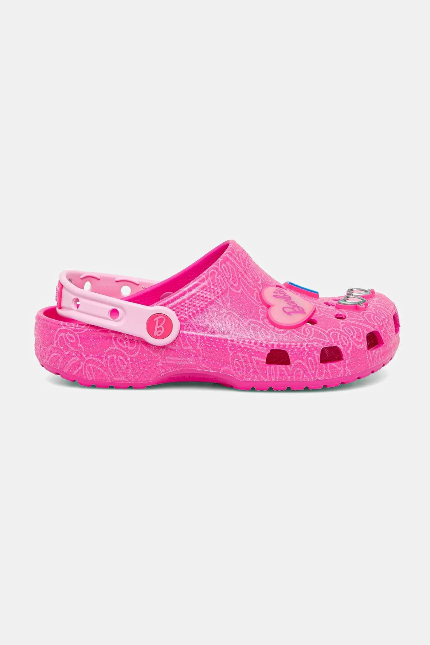 Детские тапочки Crocs CLASSIC MATTEL PINK BARBIE CLOG - фото 3