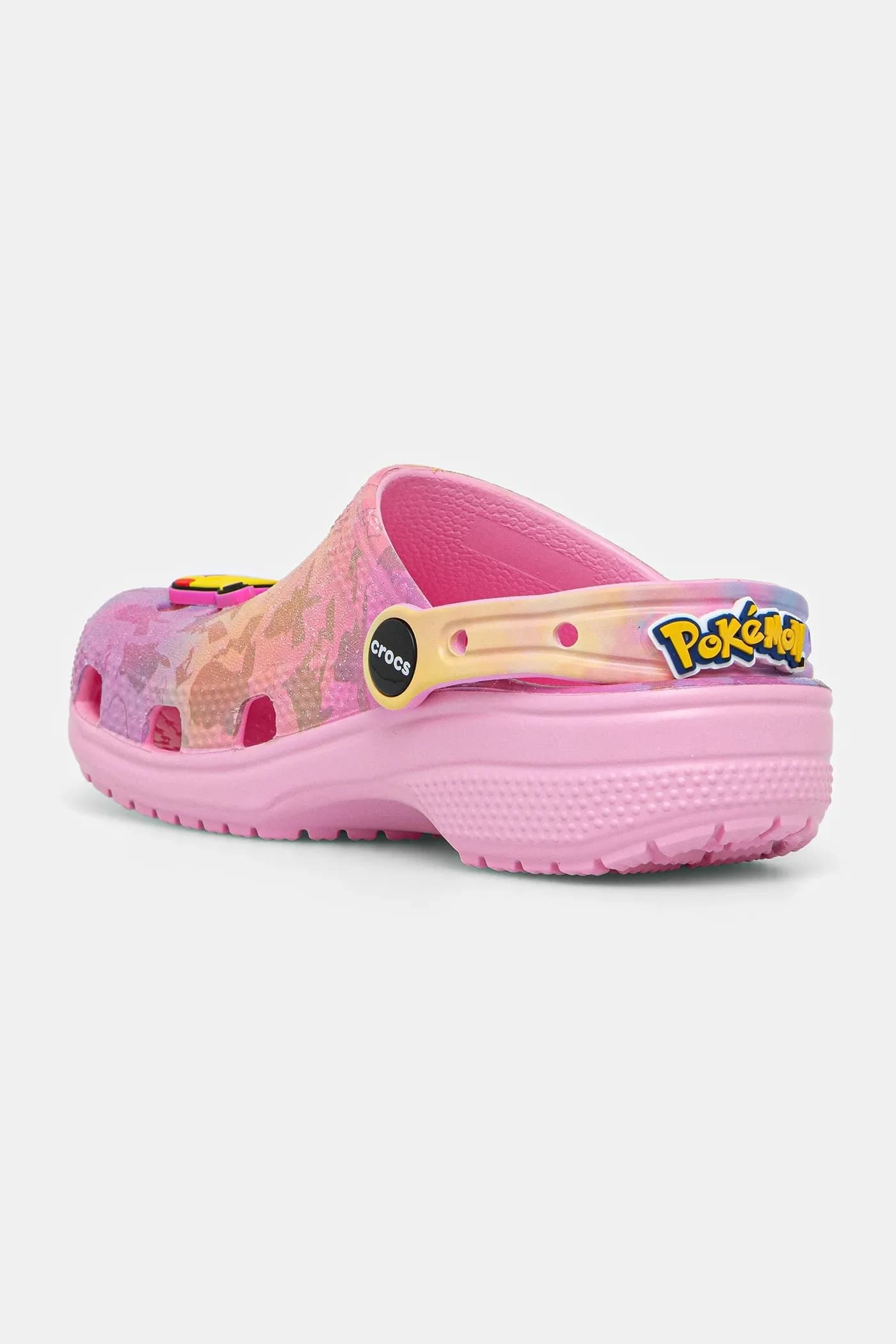 Детские тапочки Crocs CLASSIC PIKACHU PINK CLOG - фото 4