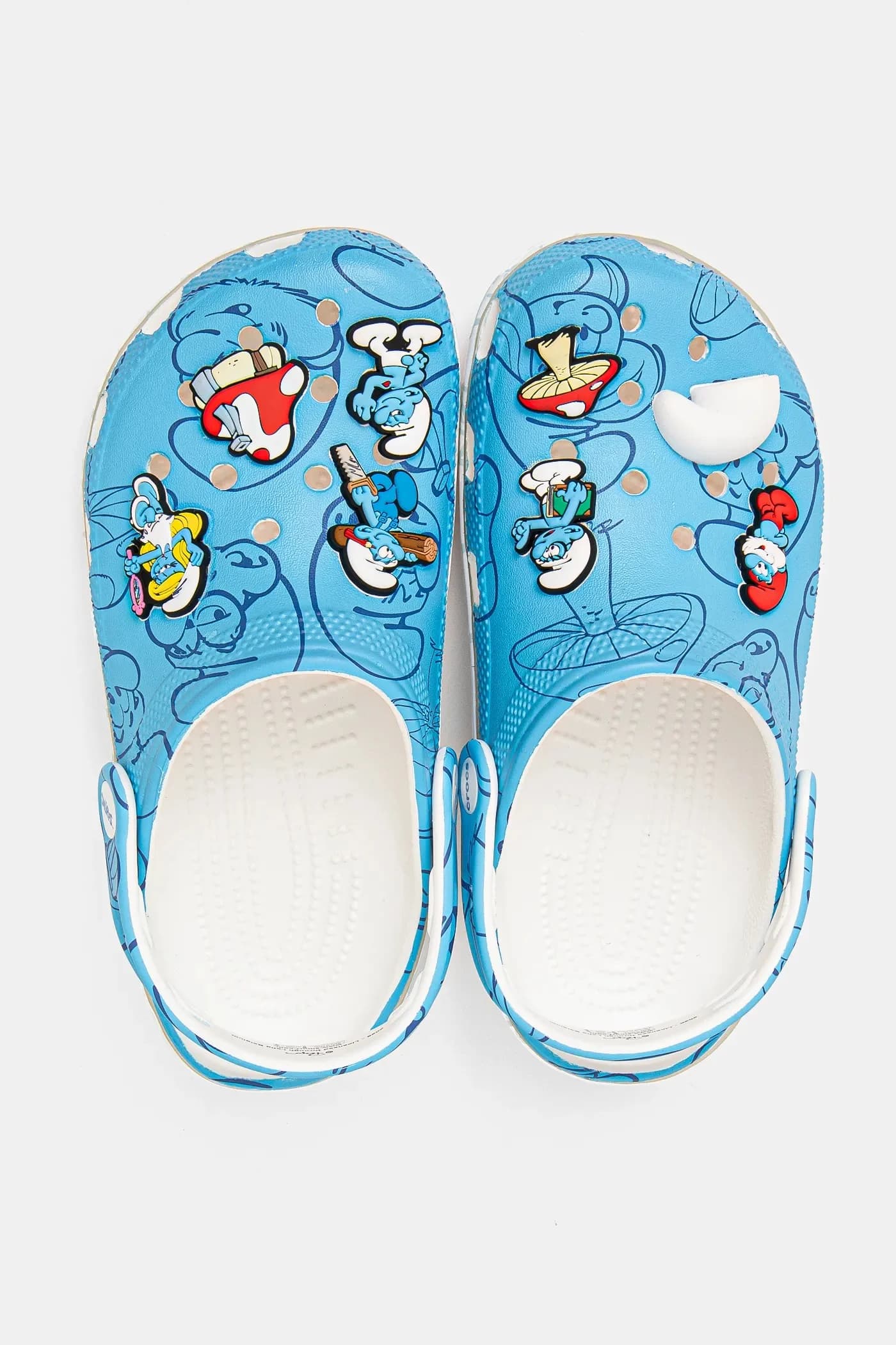 Шлепанцы CLASSIC SMURFS CLOG KIDS - фото 4