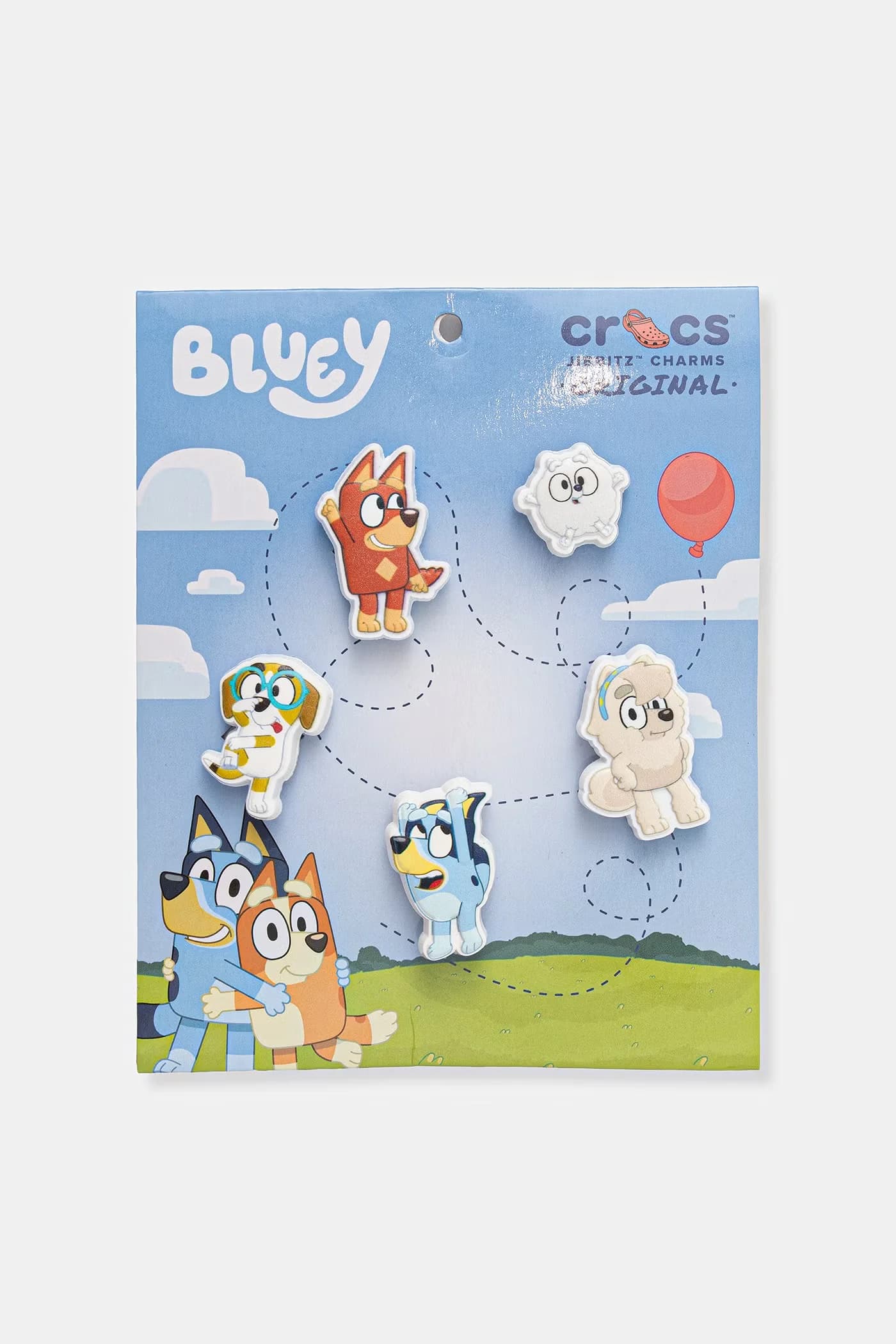 Булавки для обуви детские Bluey Multi 5 шт.