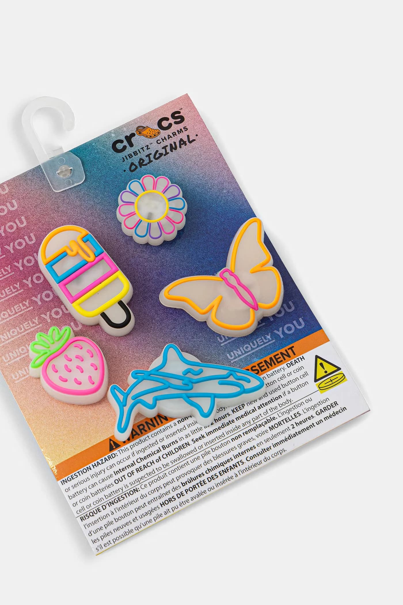 Детские булавки для обуви Lights Up Summer 5 шт. в упаковке 5 шт. - фото 2