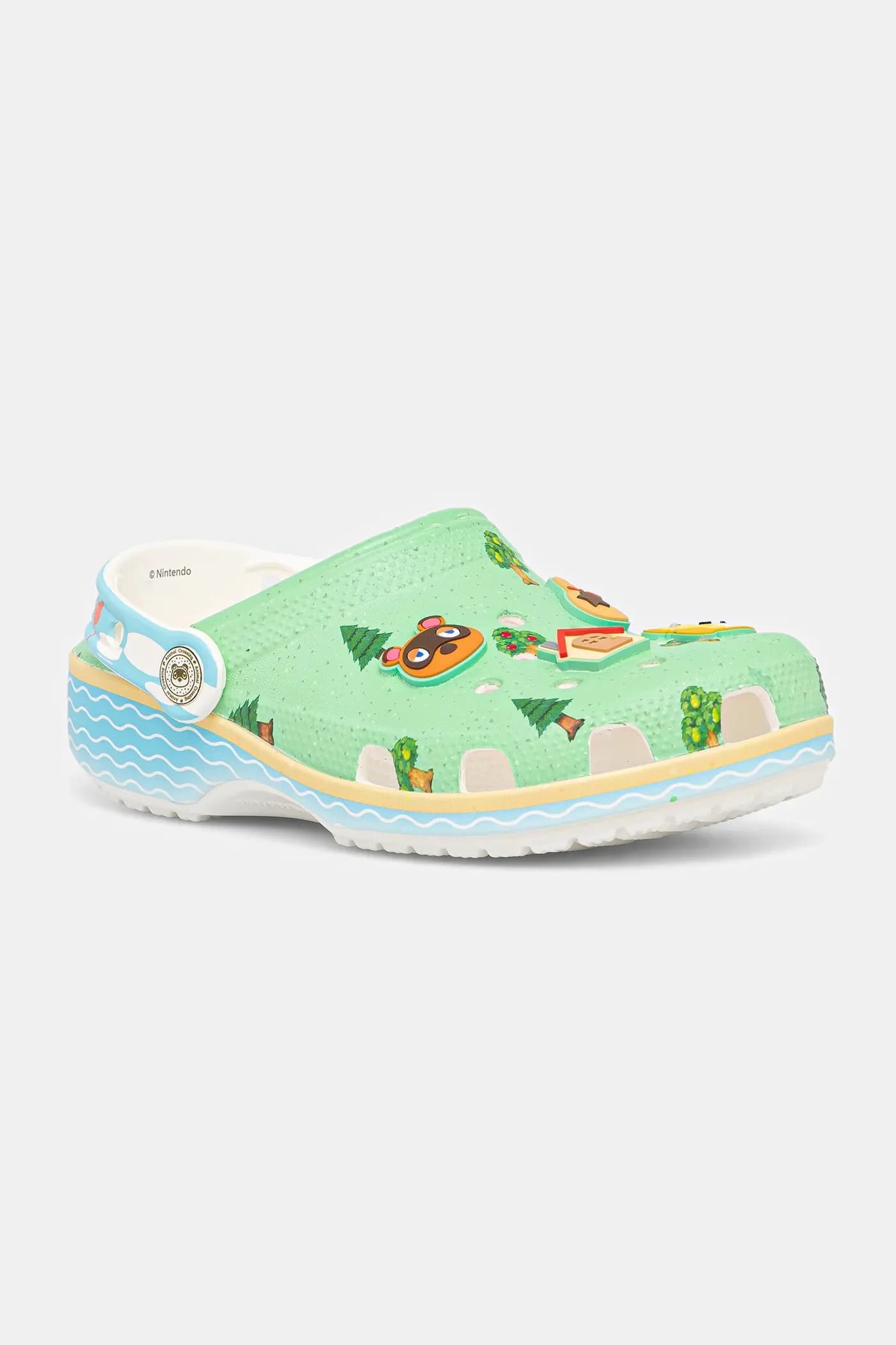 Детские тапочки Crocs CLASSIC ANIMAL CROSSING CLOG