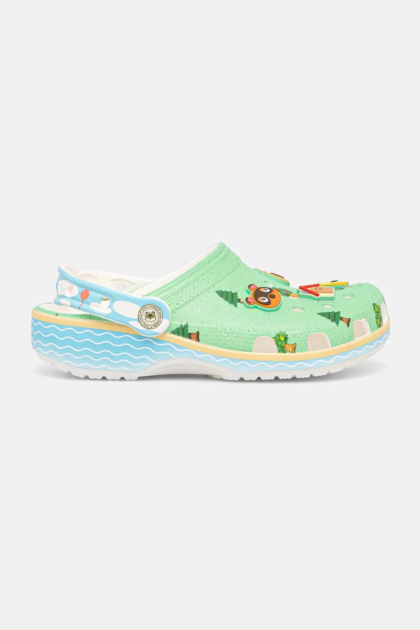 Детские тапочки Crocs CLASSIC ANIMAL CROSSING CLOG - фото 3