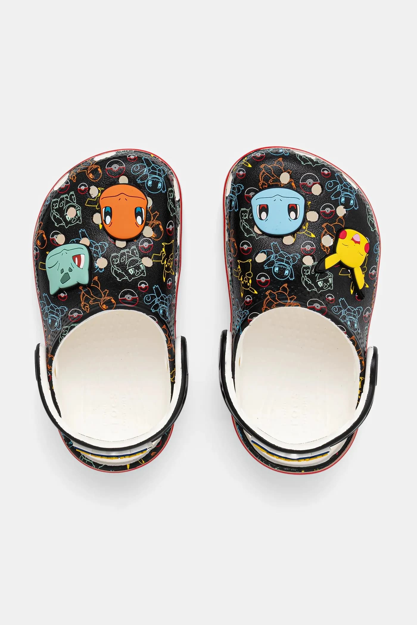 Детские тапочки Crocs CLASSIC POKEMON PRINT CLOG - фото 2