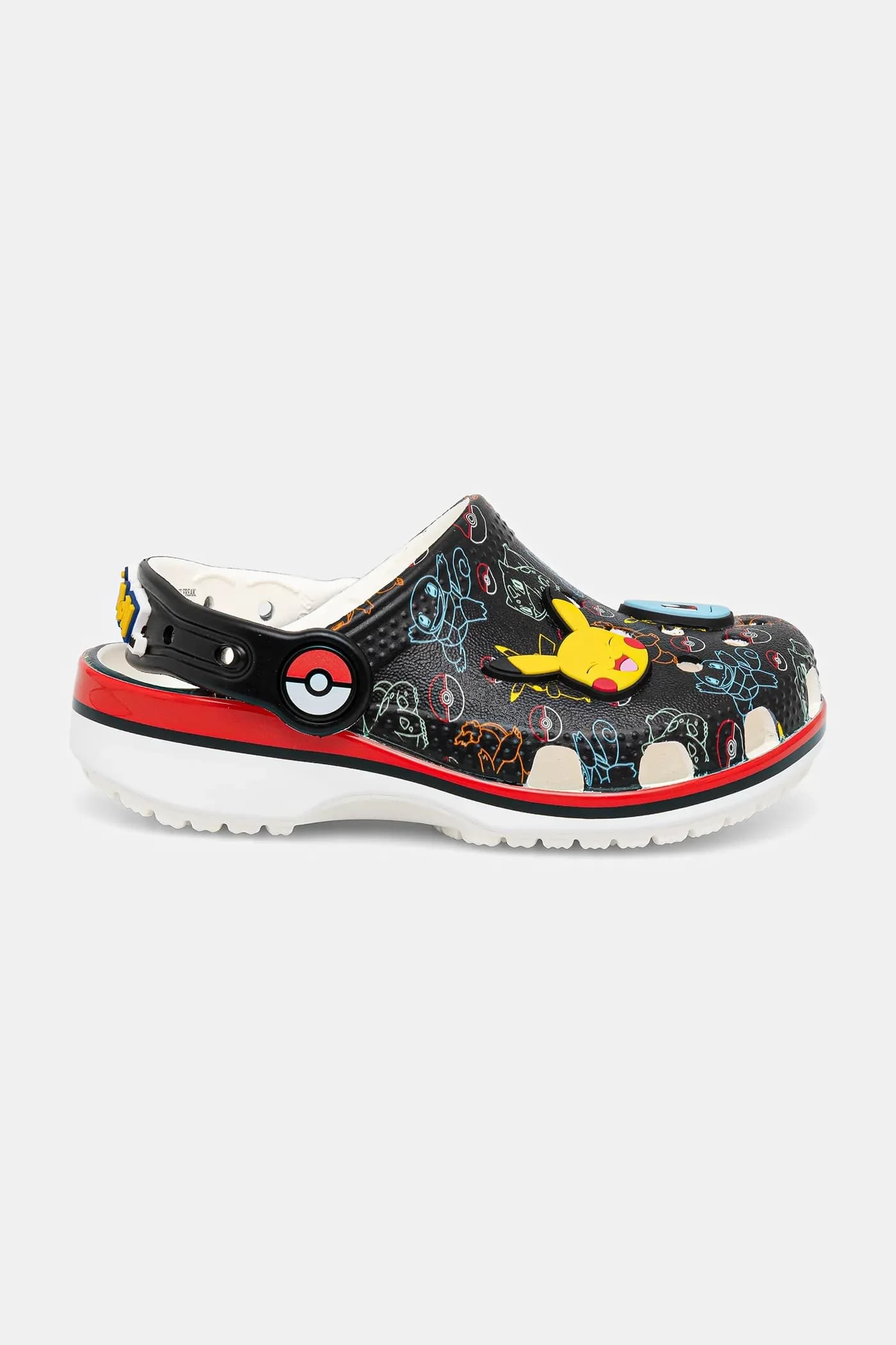 Детские тапочки Crocs CLASSIC POKEMON PRINT CLOG - фото 3