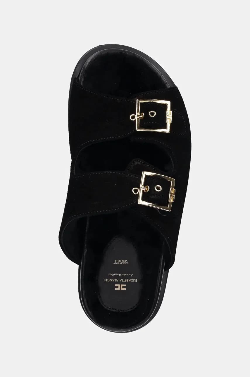 Детские замшевые тапочки - фото 4