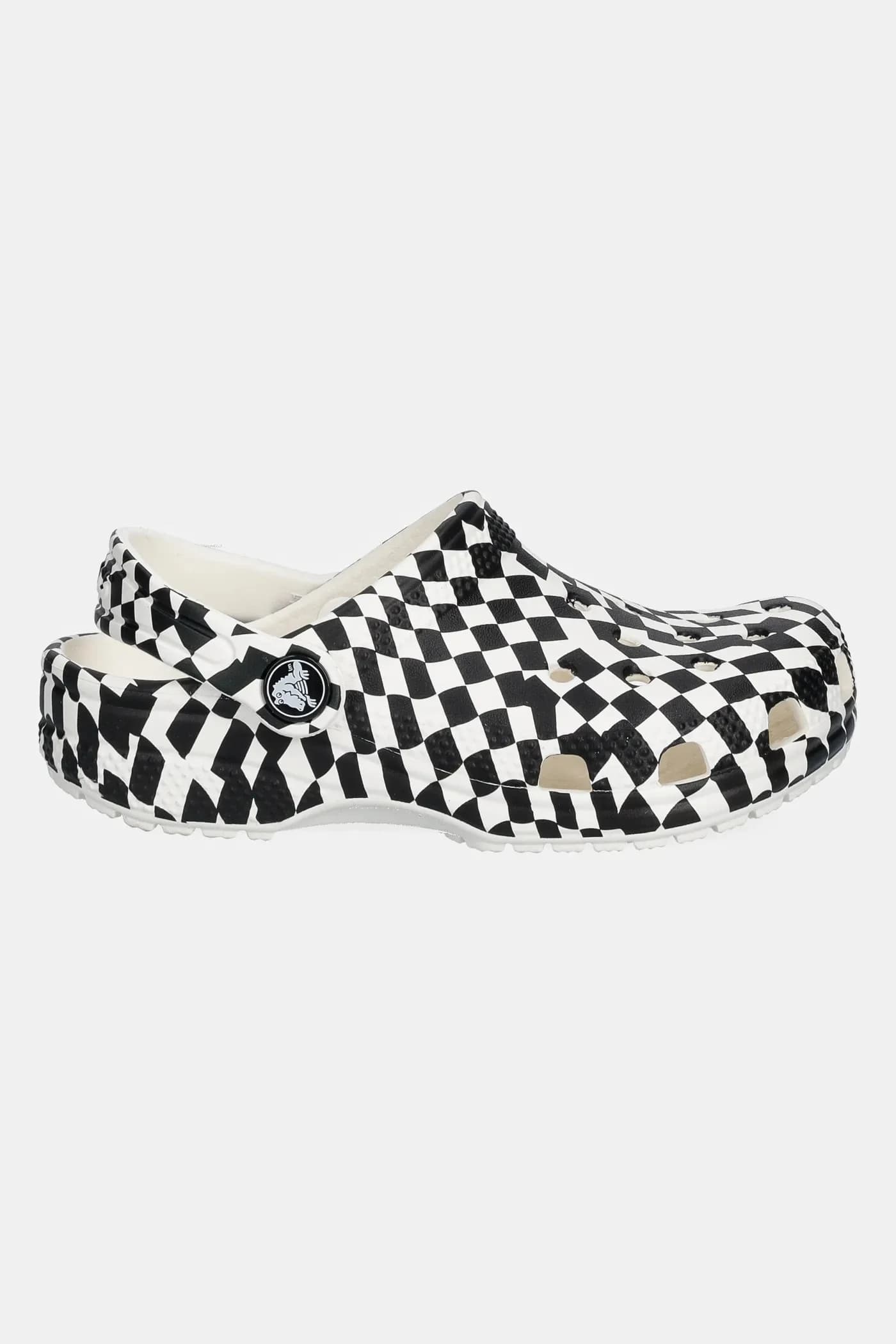 ДЕТСКИЕ шлепанцы CLASSIC WARPED CHECKER CLOG - фото 2