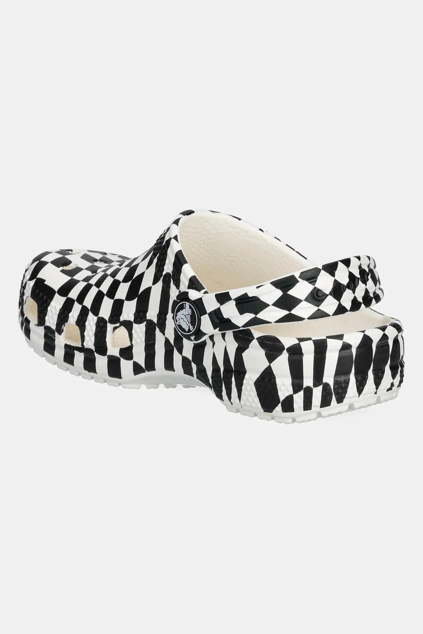 ДЕТСКИЕ шлепанцы CLASSIC WARPED CHECKER CLOG - фото 3