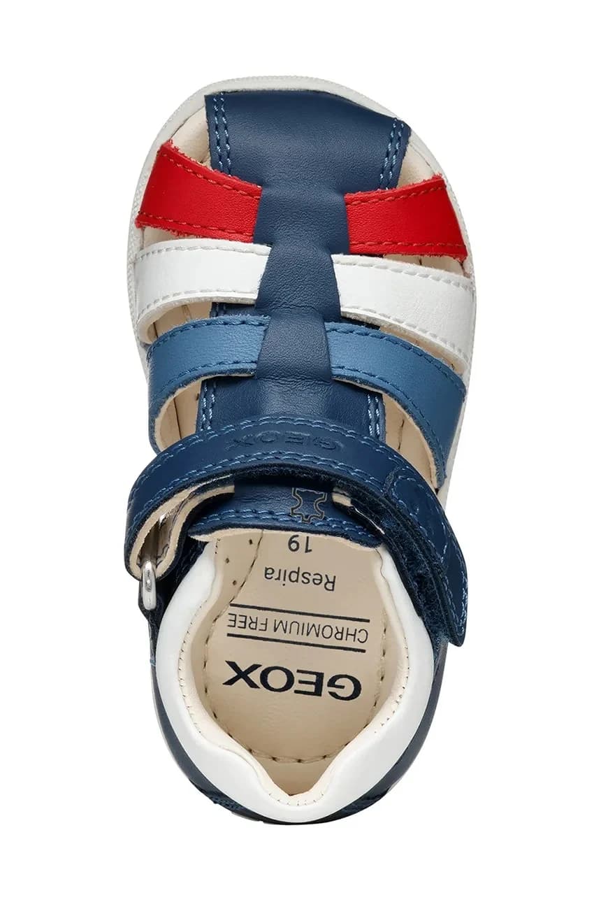 Детские кожаные сандалии - фото 5