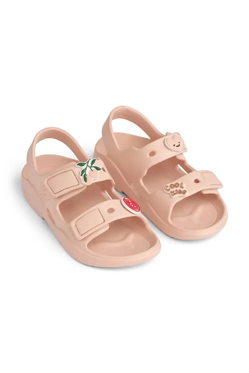 Детские босоножки на открытом каблуке Lilo Sandals with Charms