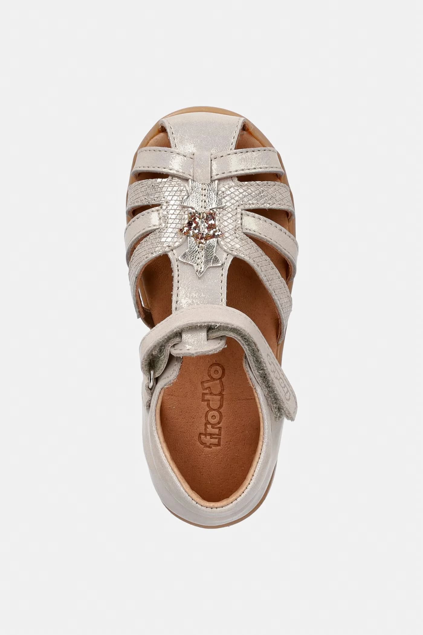 Детские кожаные сандалии DIVNA - фото 4