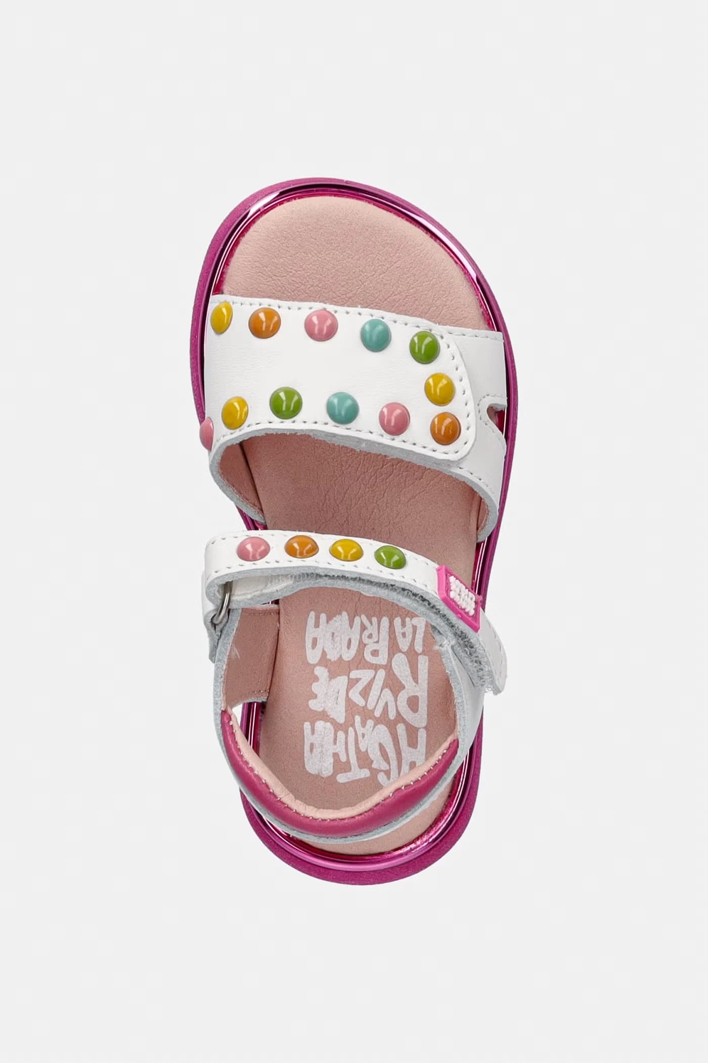 Кожаные детские сандалии - фото 4