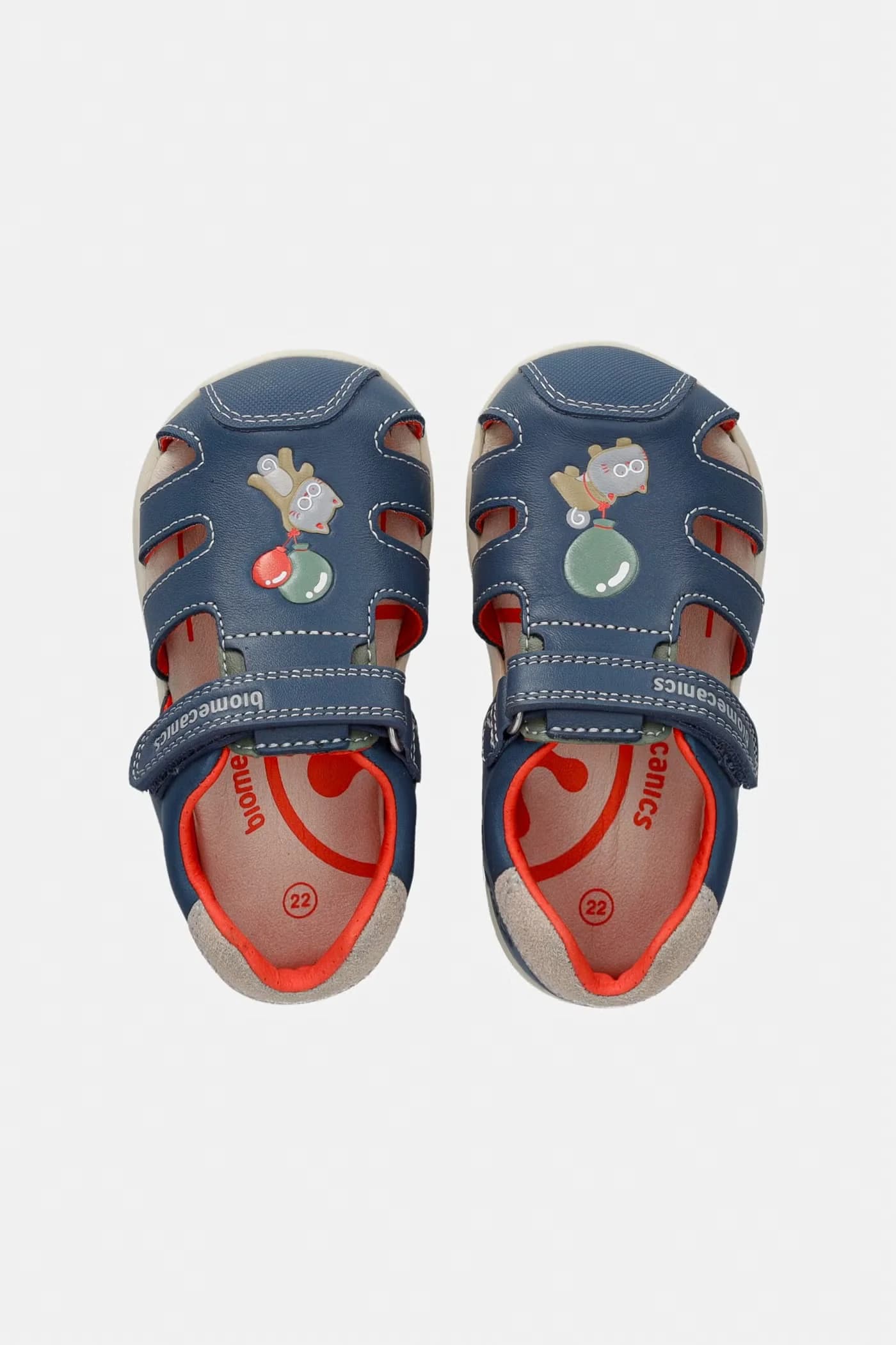 Кожаные детские сандалии - фото 4