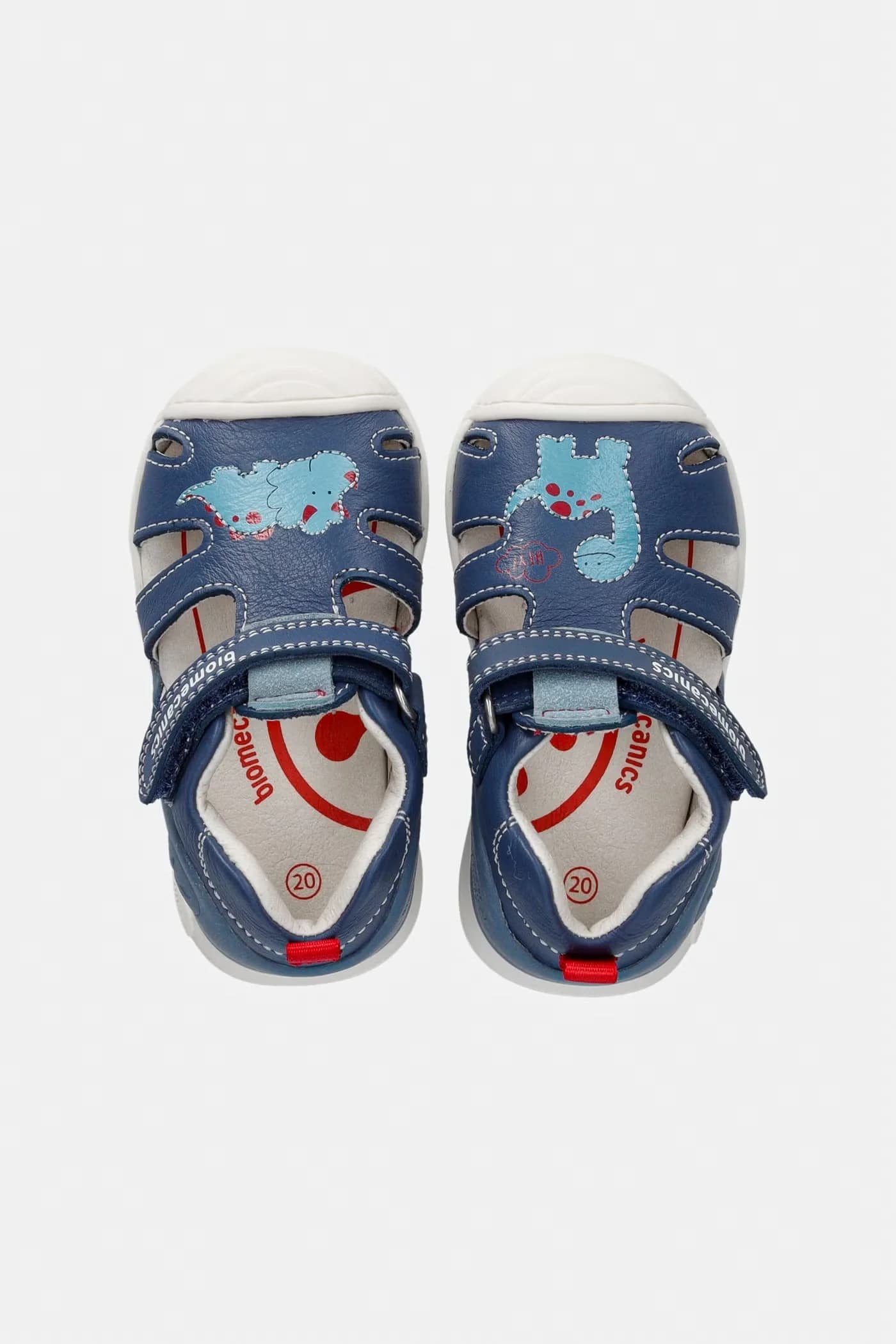 Кожаные детские сандалии - фото 2