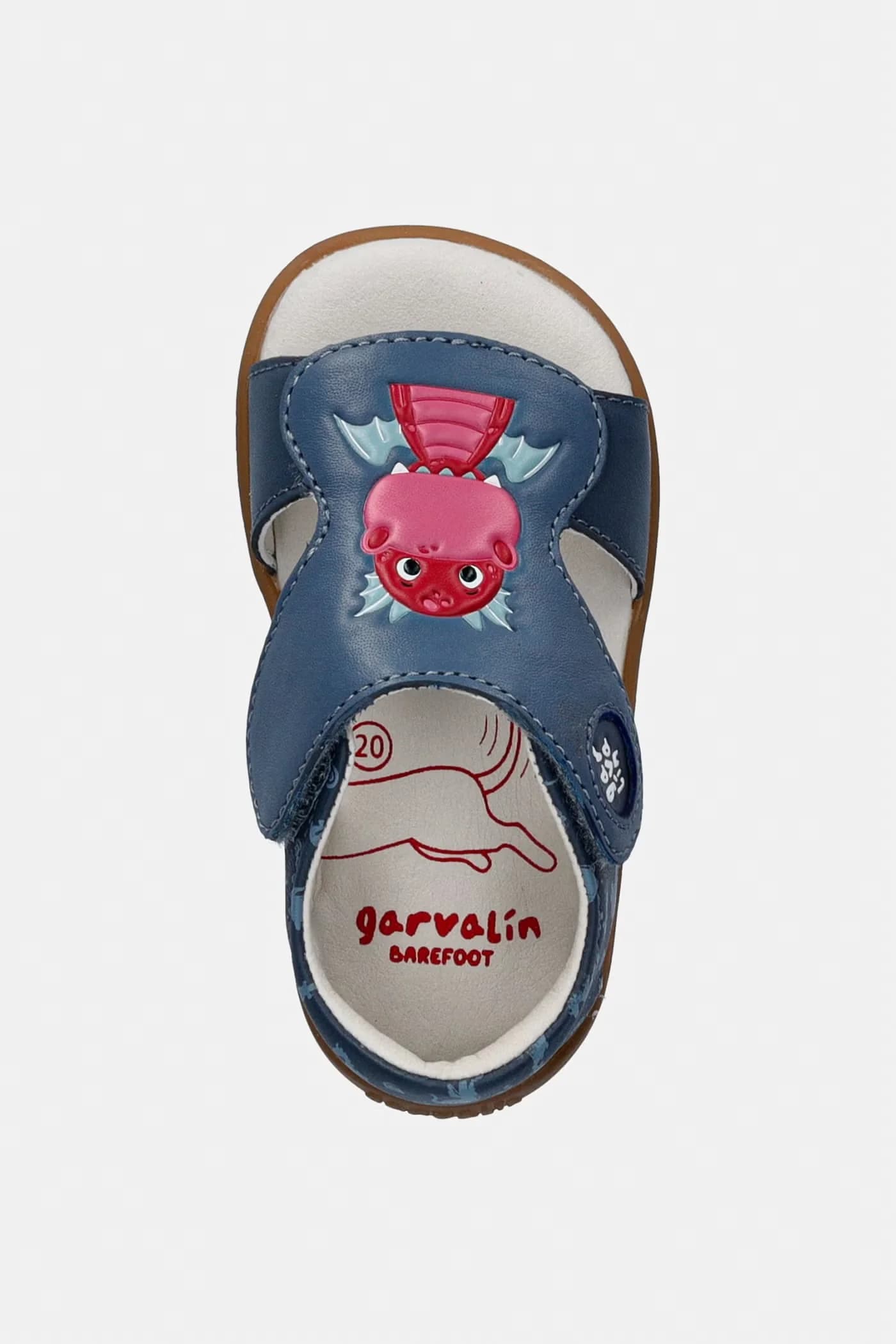 Кожаные детские сандалии - фото 4