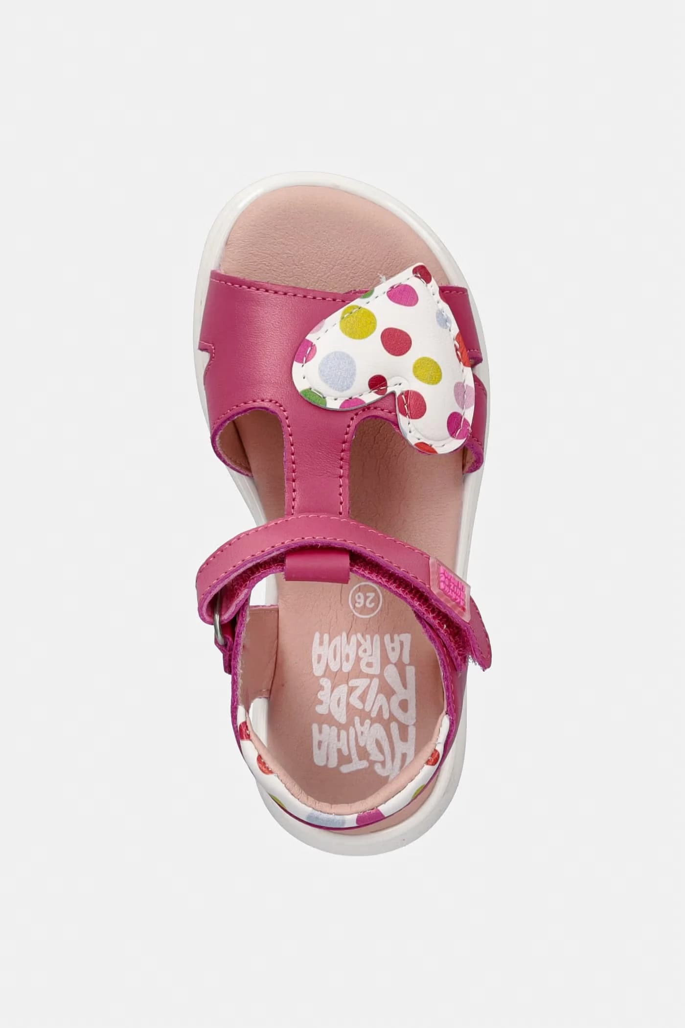 Кожаные детские сандалии - фото 4