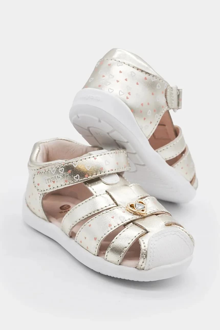 Детские кожаные сандалии - фото 2