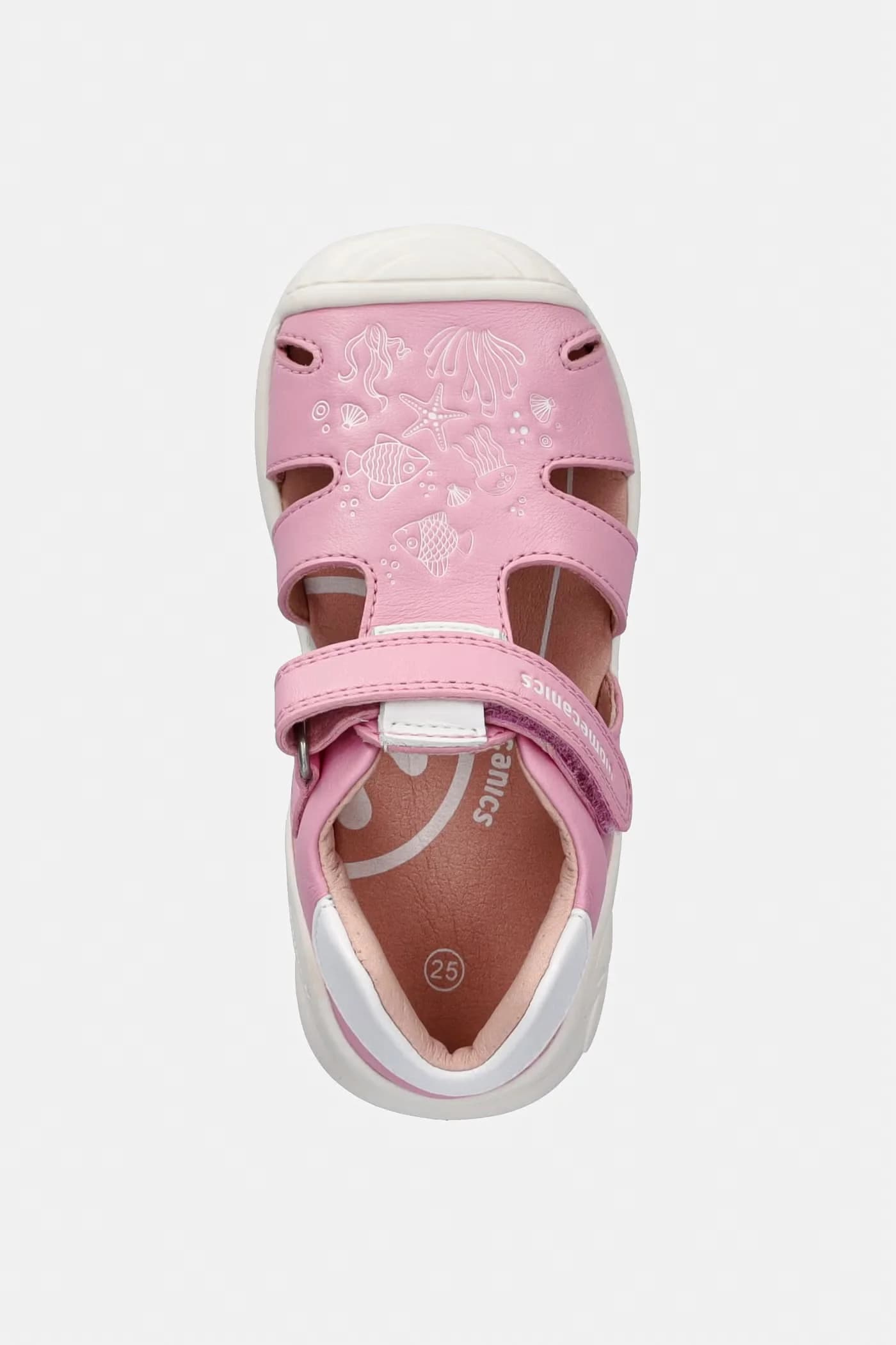 Кожаные детские сандалии - фото 4