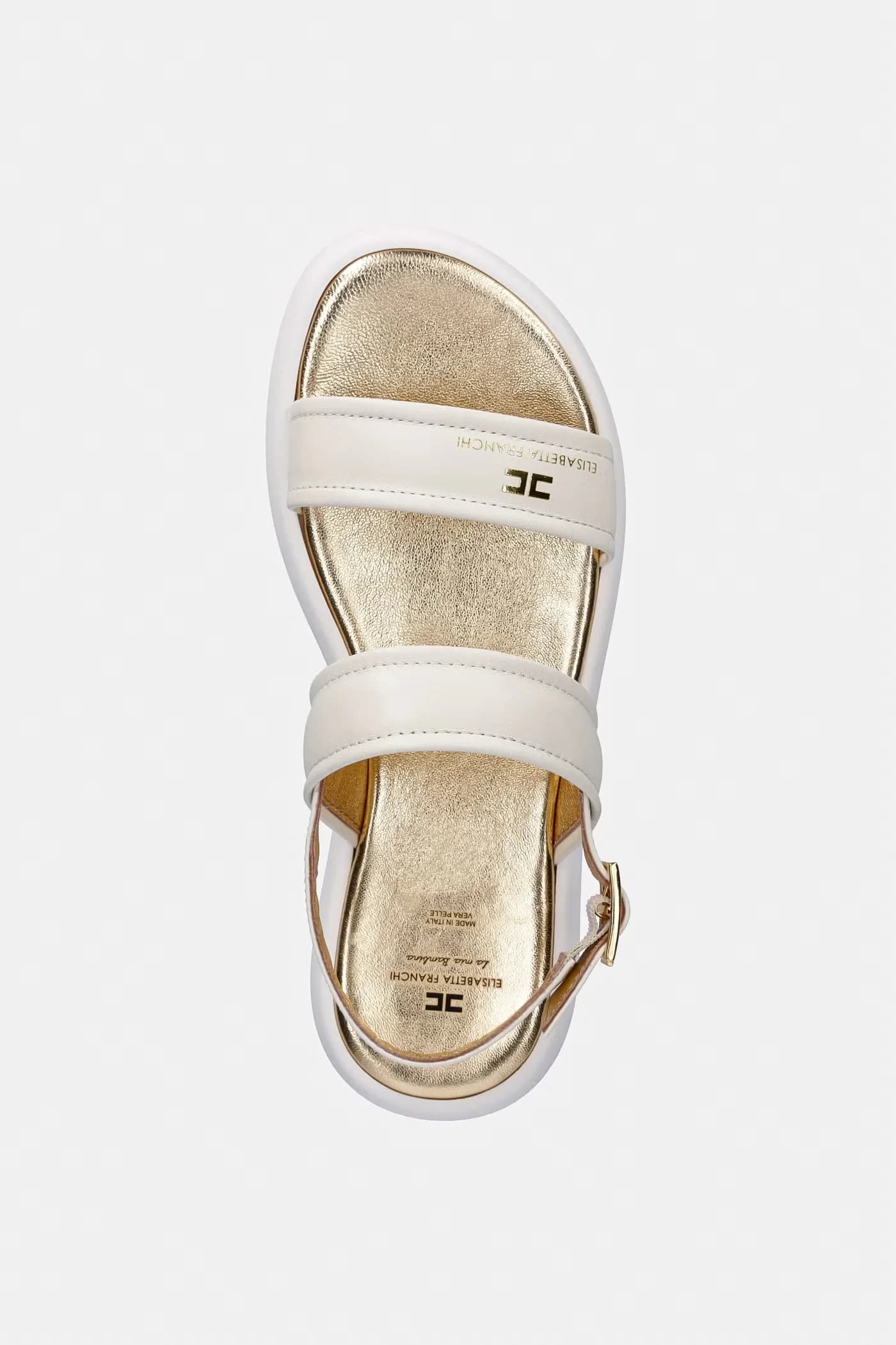 Детские кожаные сандалии - фото 4