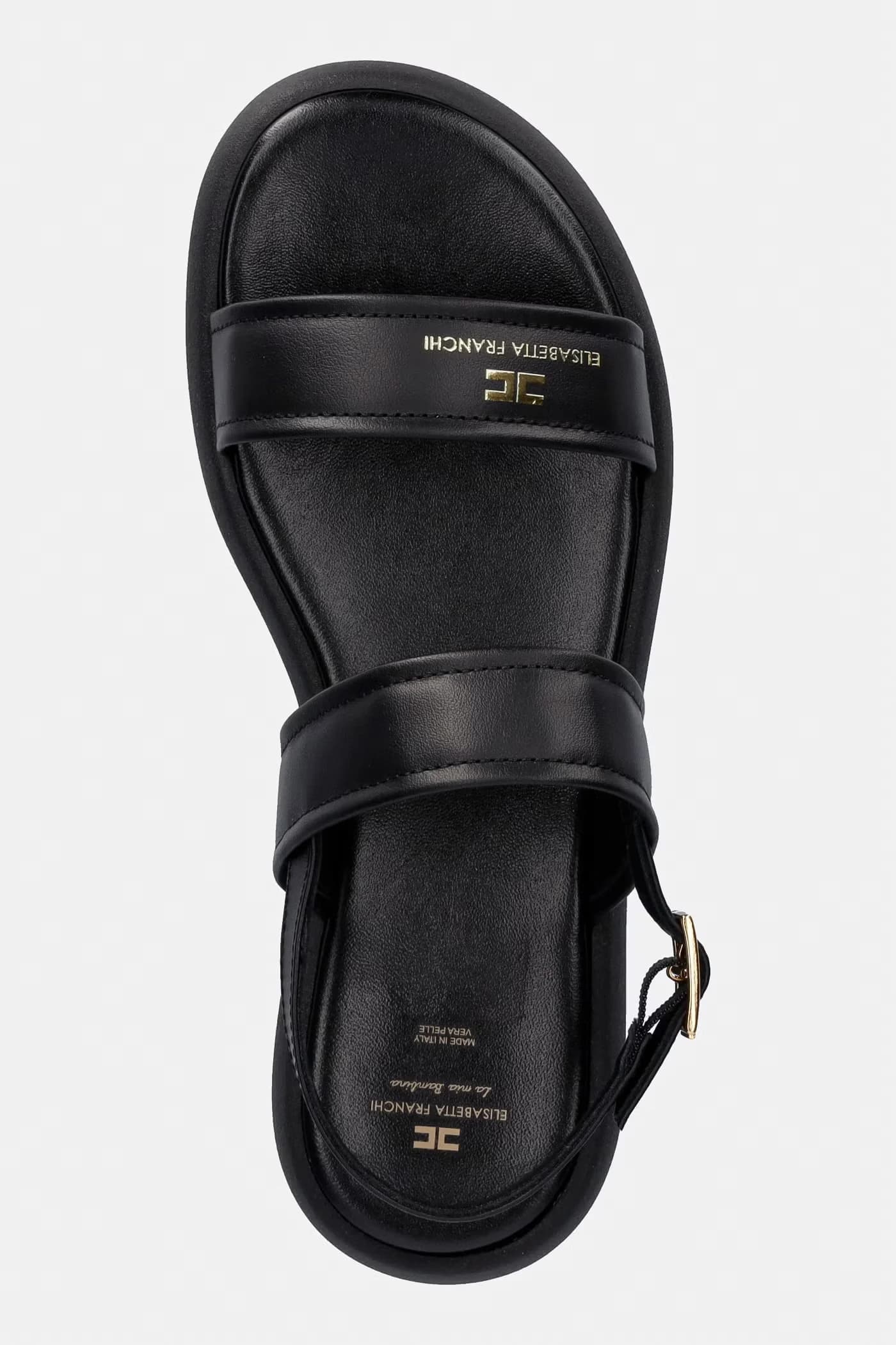 Детские кожаные сандалии - фото 4