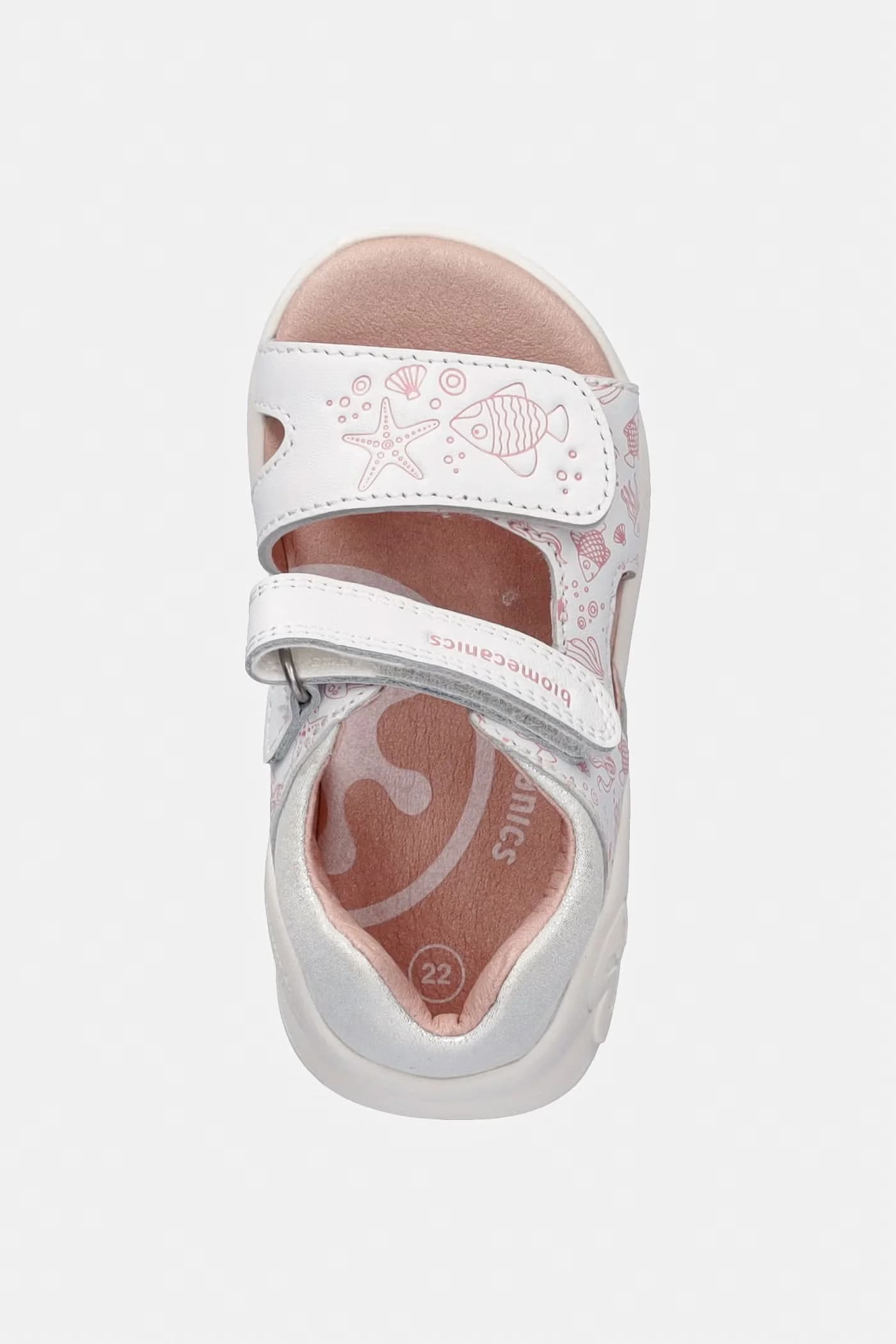 Детские кожаные сандалии - фото 4