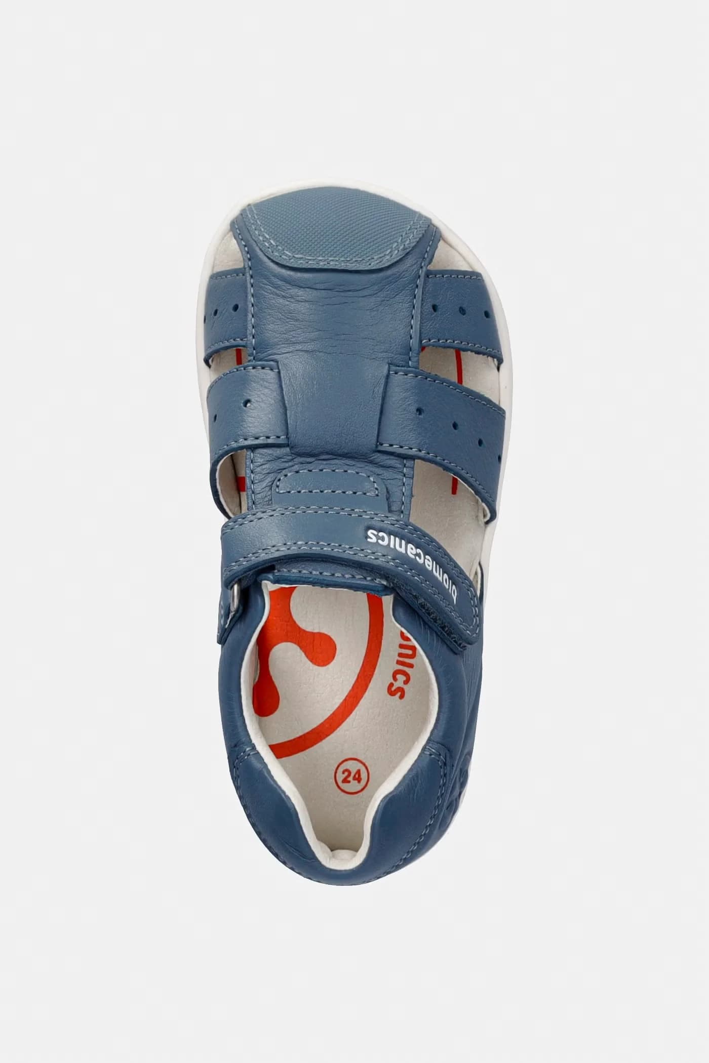 Детские кожаные сандалии - фото 4