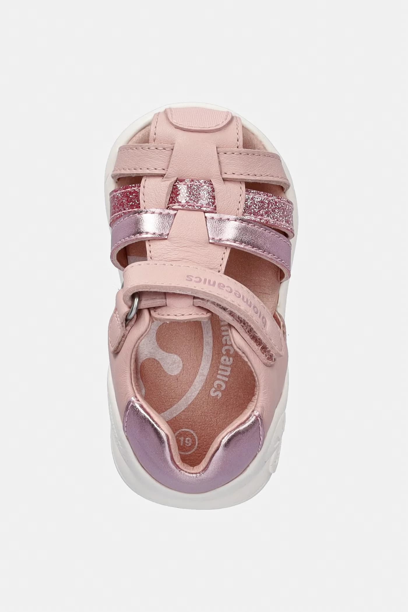 Детские кожаные сандалии - фото 4