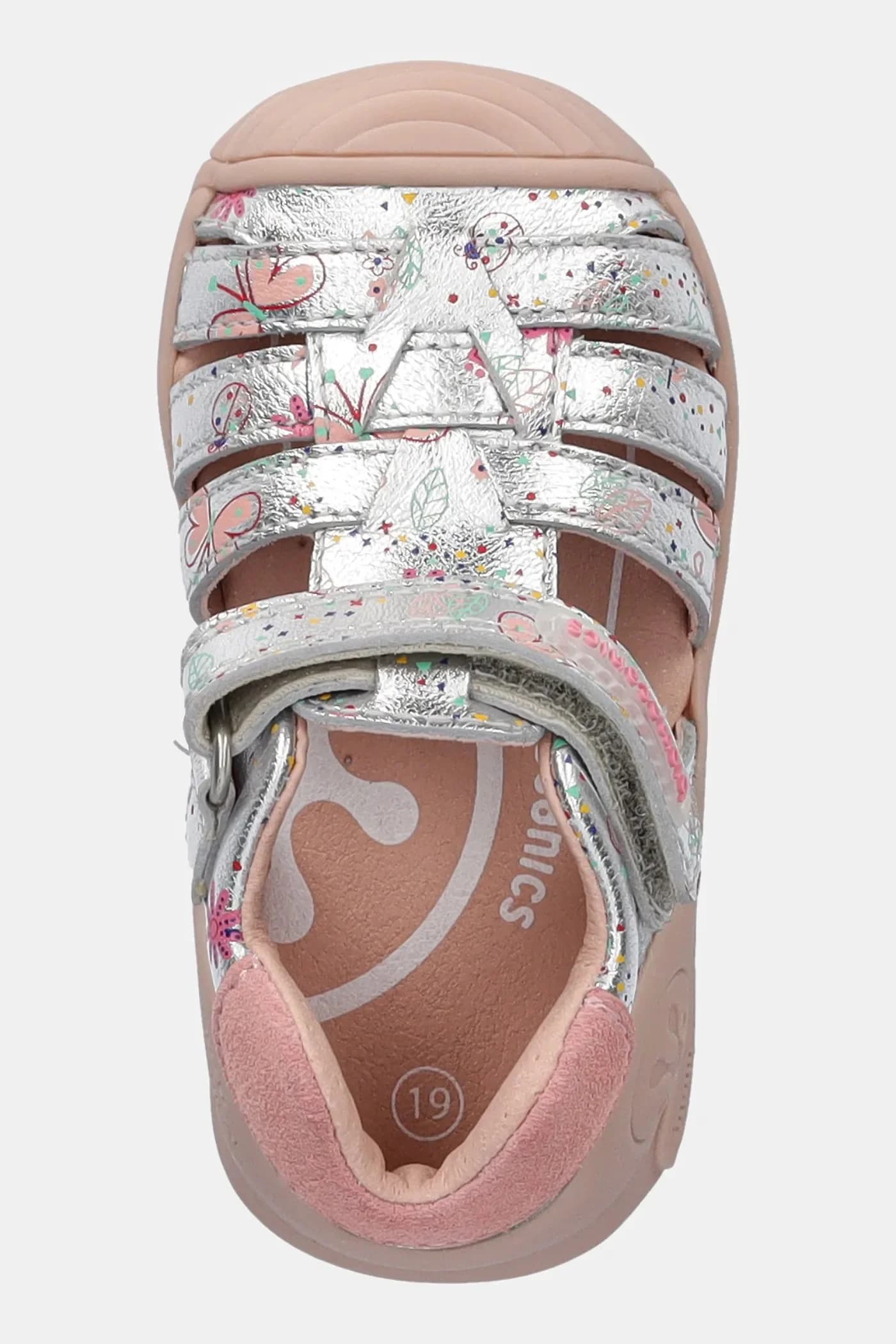 Детские кожаные сандалии - фото 4