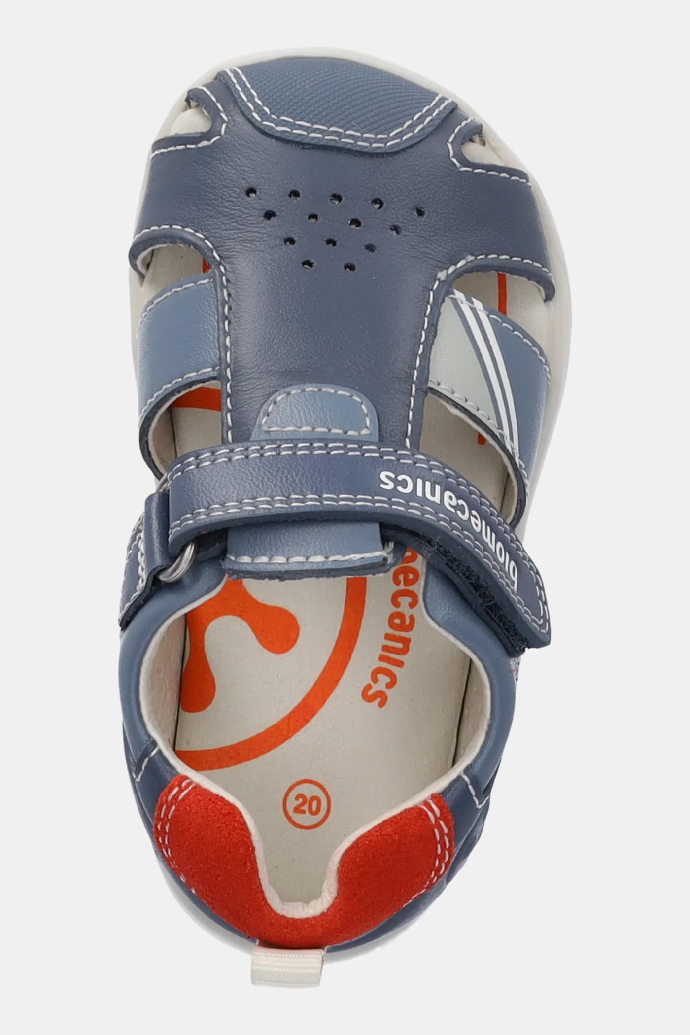 Детские кожаные сандалии - фото 4