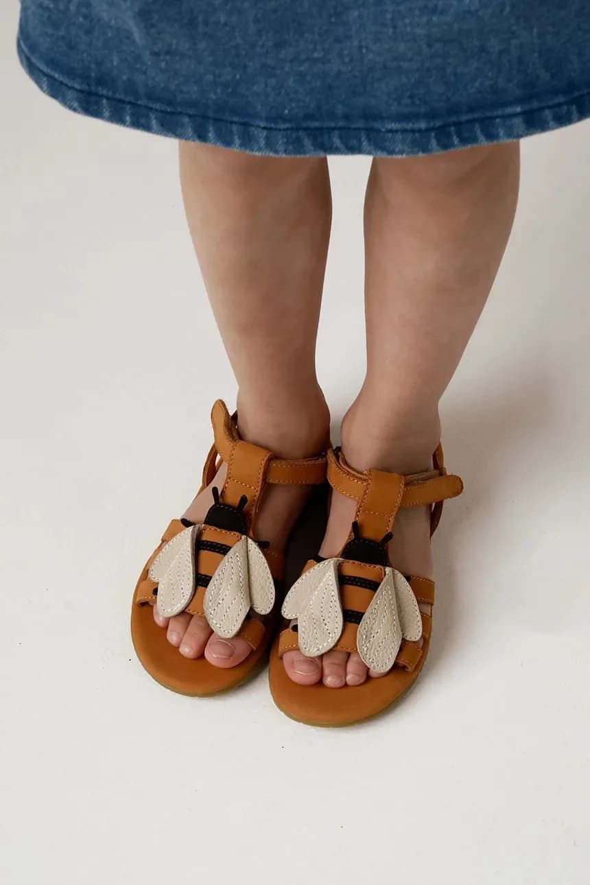 Детские кожаные сандалии Iles Sky Sandals Bee