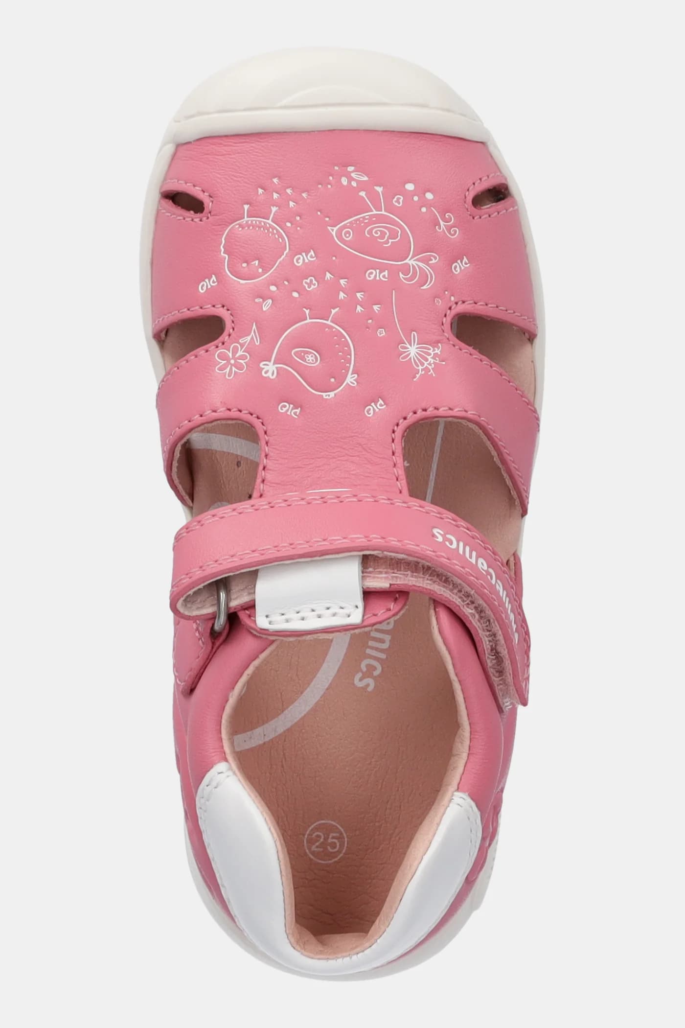 Детские кожаные сандалии - фото 4