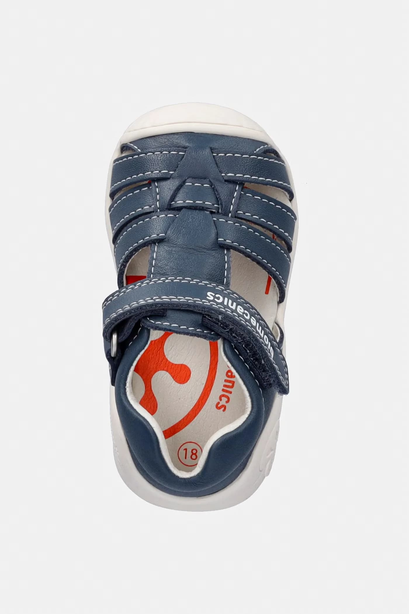 Детские кожаные сандалии - фото 4