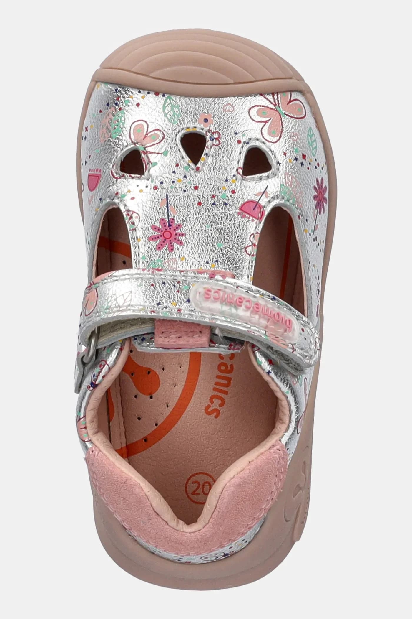 Детские кожаные сандалии - фото 4