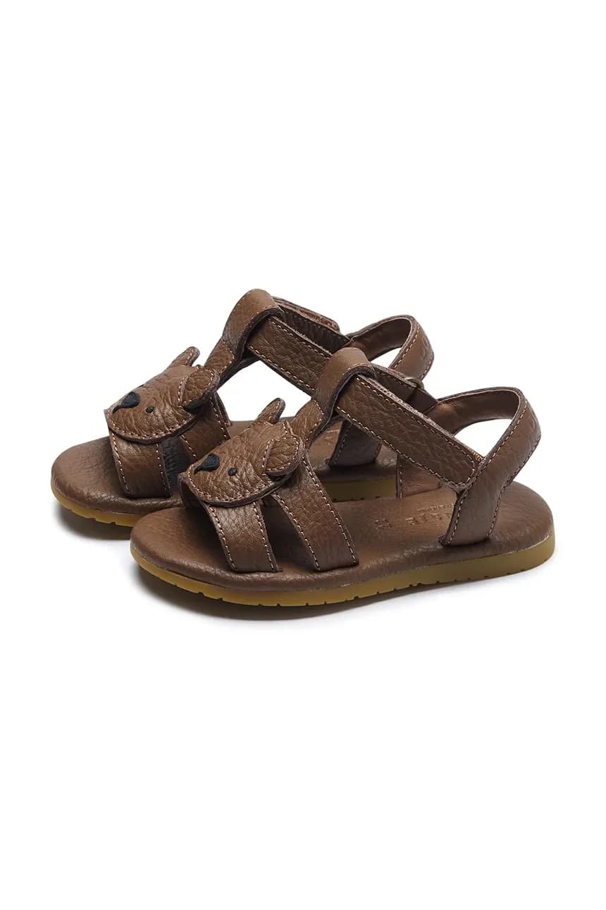 Mhalo Sandals Bear детские кожаные сандалии