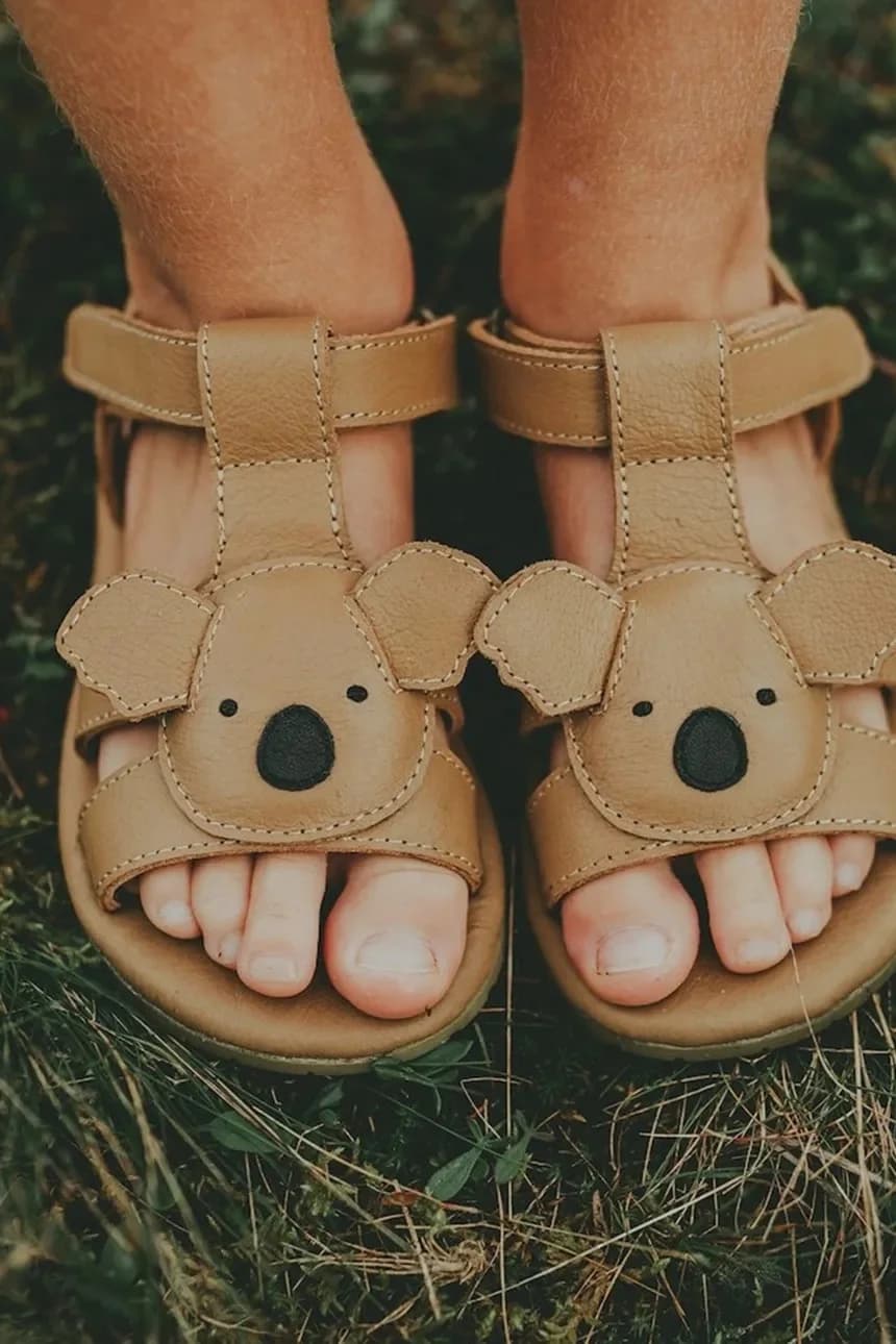 Mhalo Sandals Детские кожаные сандалии Koala