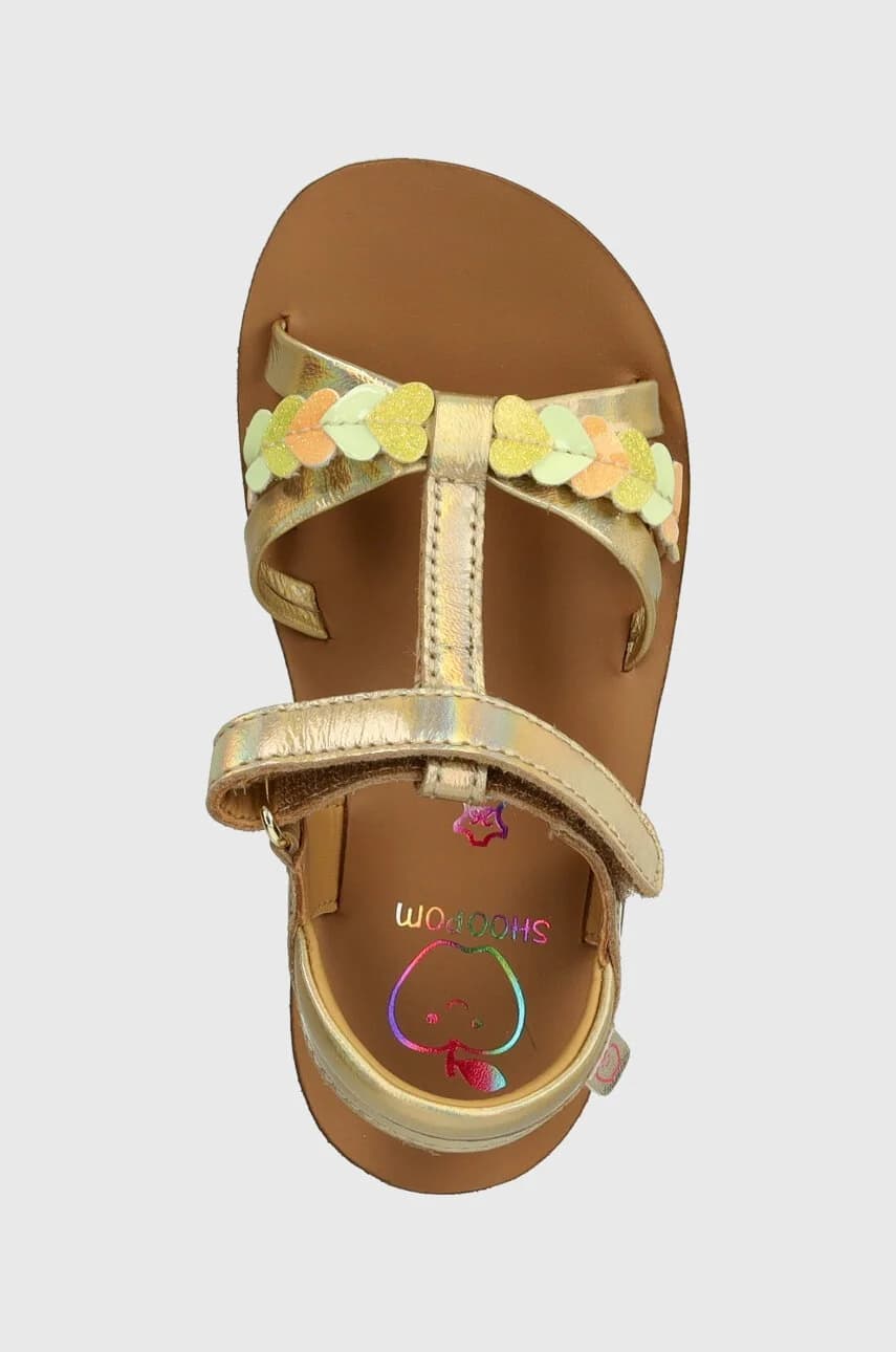 Кожаные сандалии GOA TRESSE LOVE - фото 4