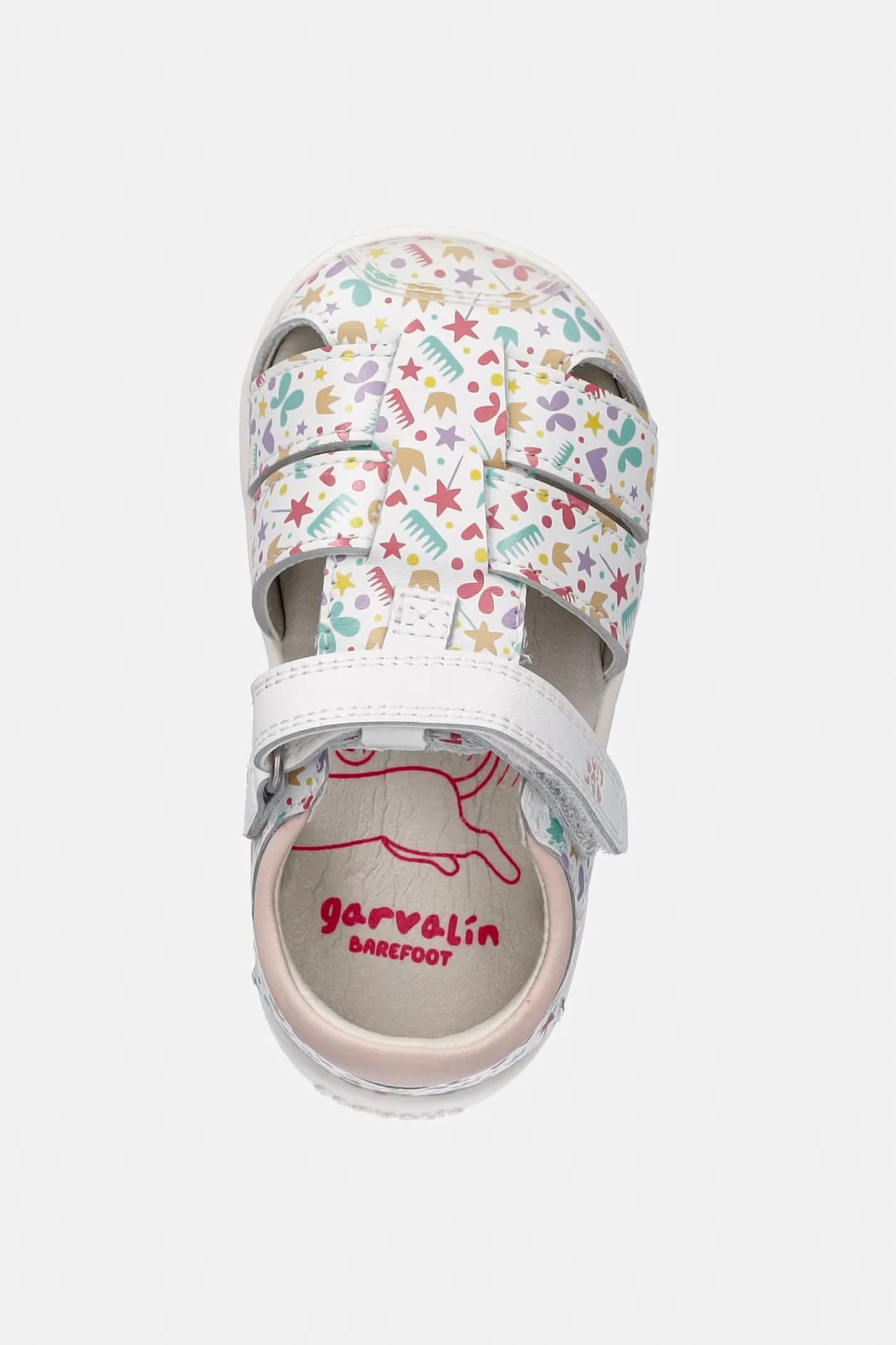 Детские кожаные сандалии - фото 4