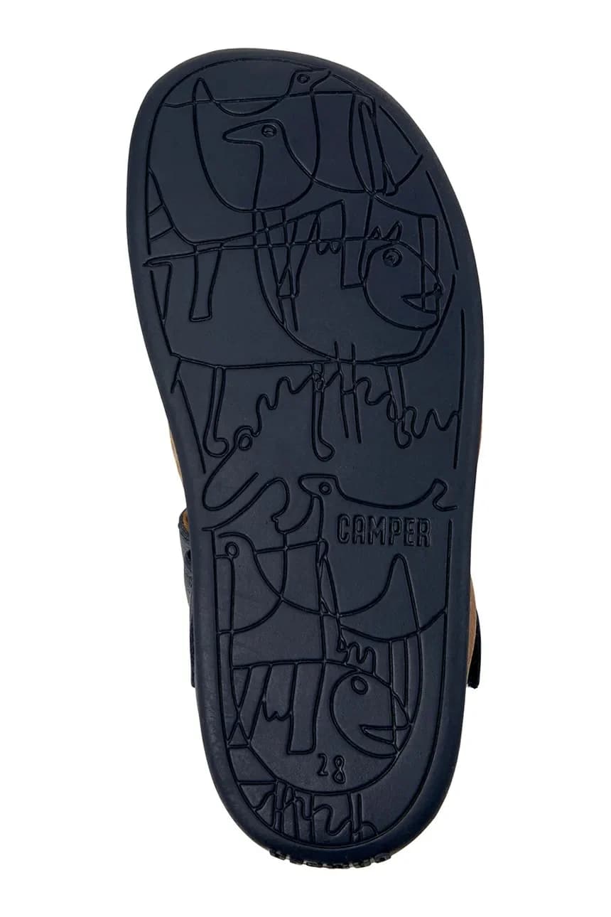 Детские кожаные сандалии - фото 5