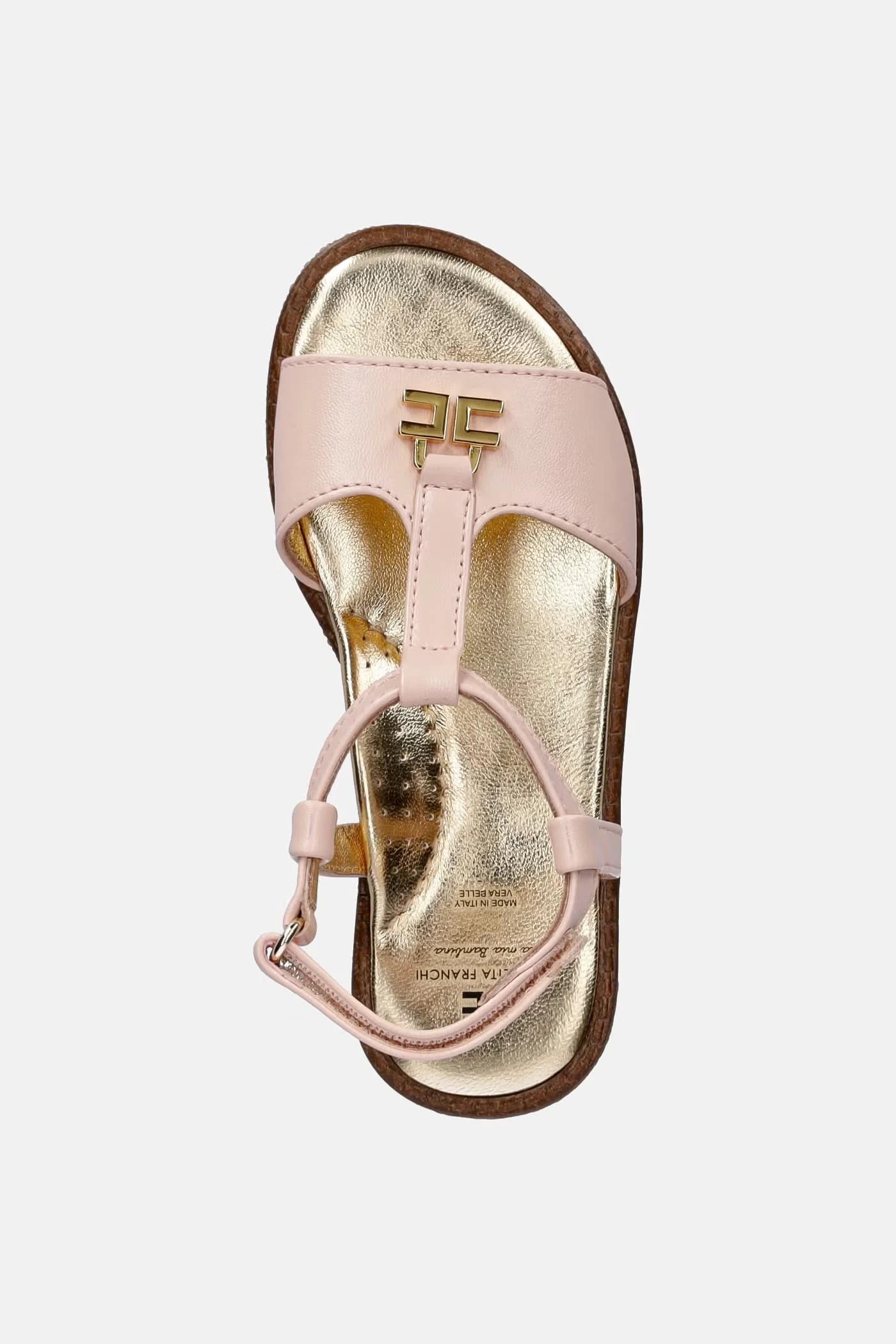 Детские кожаные сандалии - фото 4