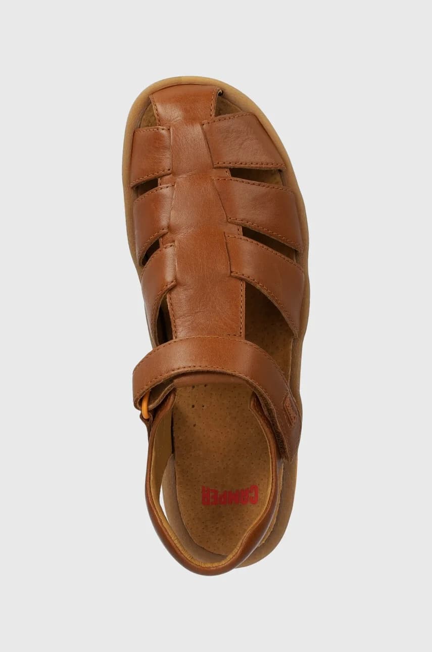 Детские кожаные сандалии - фото 4