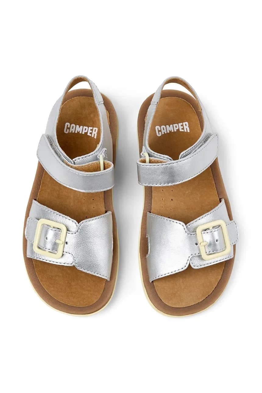 Детские кожаные сандалии Bicho Kids - фото 4