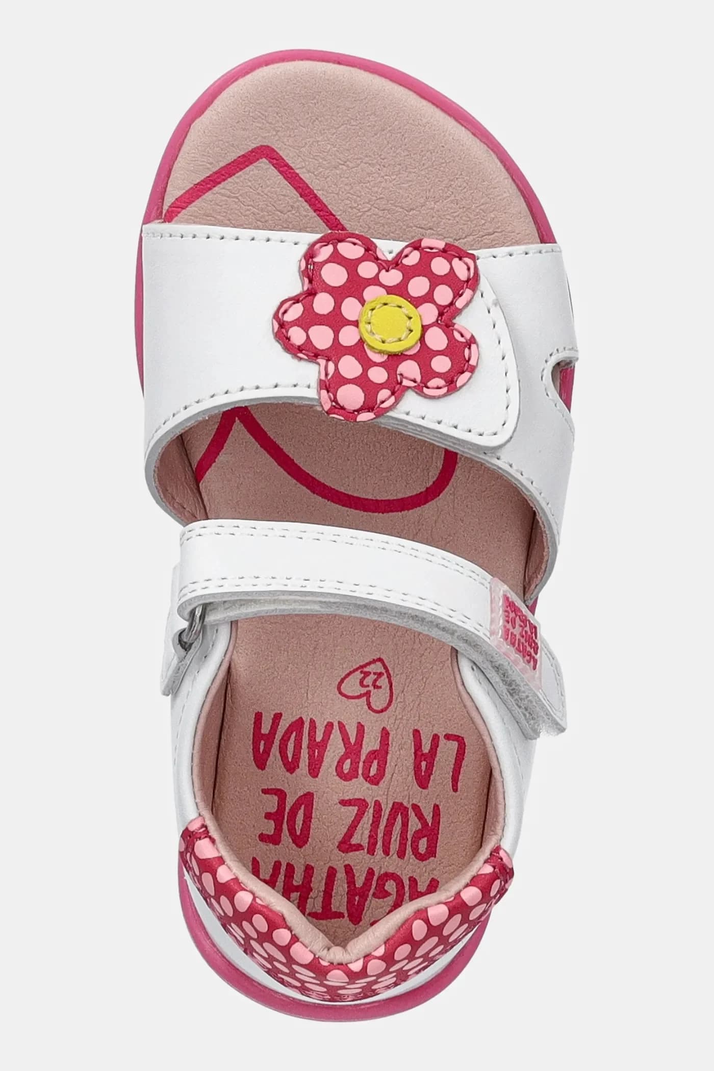 Детские кожаные сандалии - фото 4