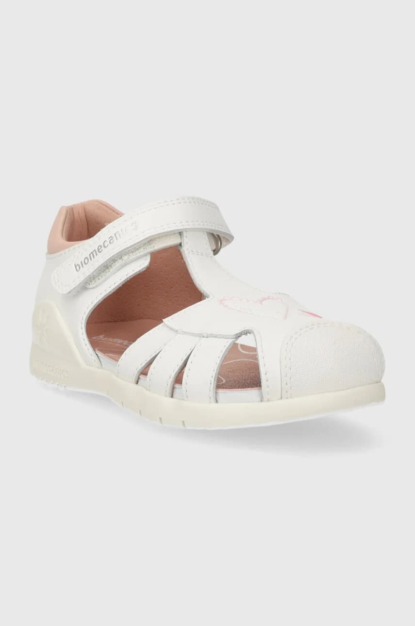 Детские кожаные сандалии - фото 2