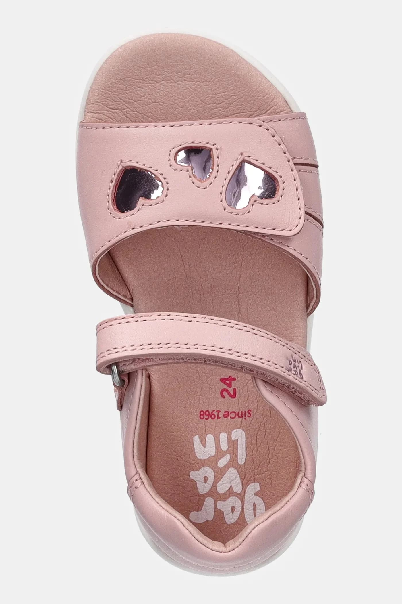 Детские кожаные сандалии - фото 4